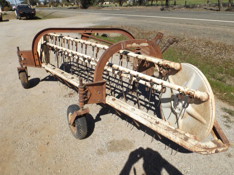 Hay Rake I H PTO Machinery & Equipment Hay and Silage